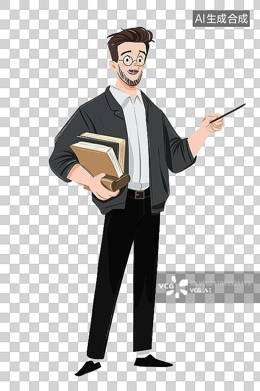 【AI数字艺术】教师图片素材