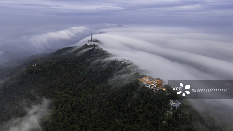 苏仙岭立冬图片素材