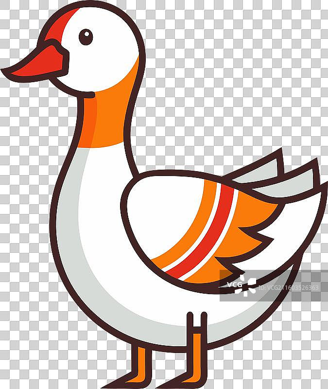 戴菊鹪鹩学习卡哇伊图片素材