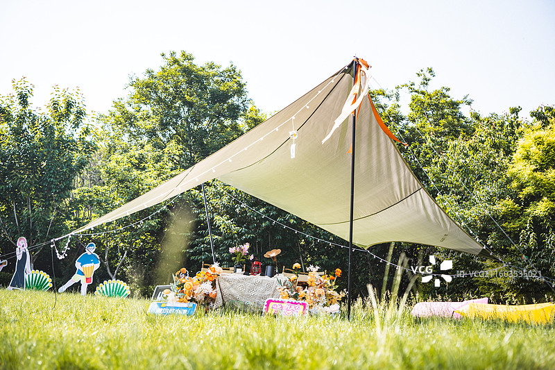 露营体验图片素材