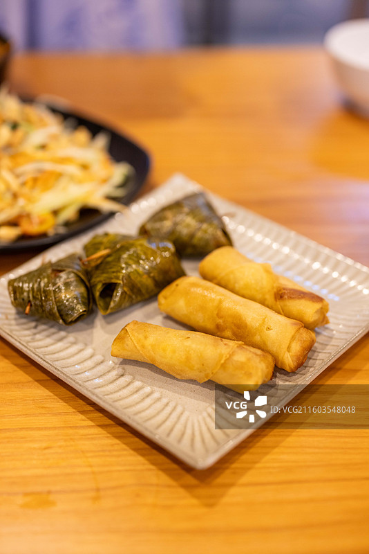 文莱泰国菜餐厅美食点心图片素材