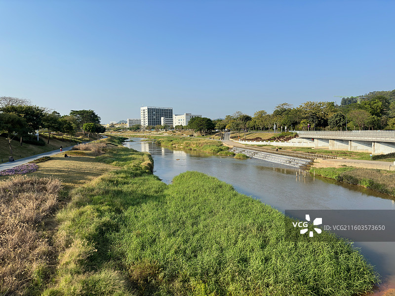 光明茅洲河图片素材