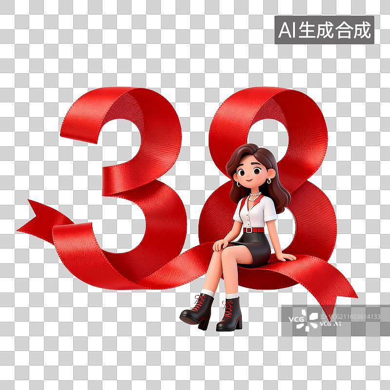 【AI数字艺术】三八国际劳动妇女节女性形象图片素材