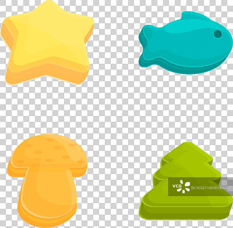 烘焙模具图标集 卡通 विविध图片素材