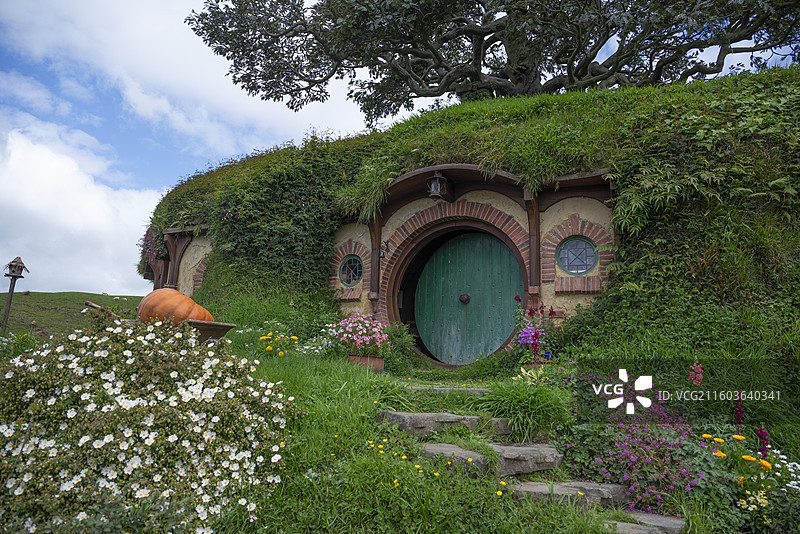 霍比特人村图片素材