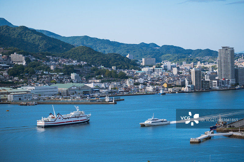 长崎锅冠山图片素材