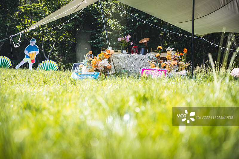 露营体验图片素材