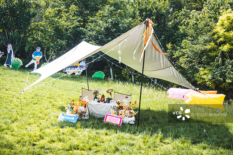 露营体验图片素材