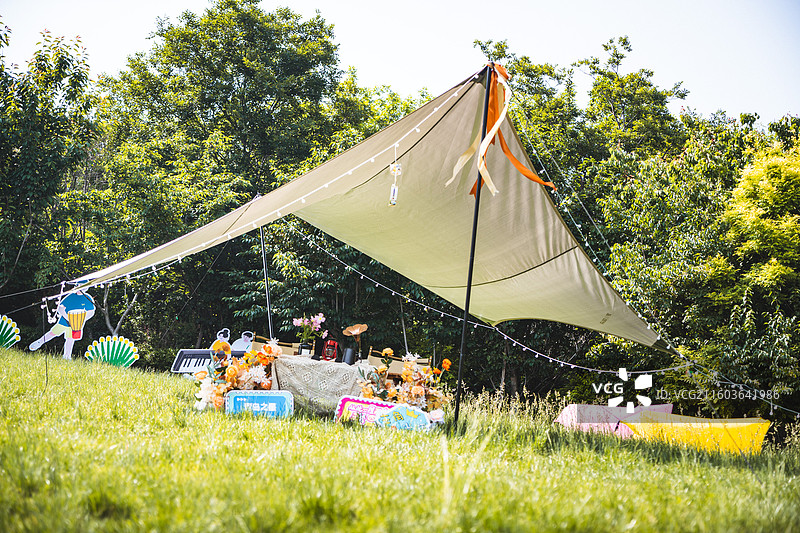 露营体验图片素材