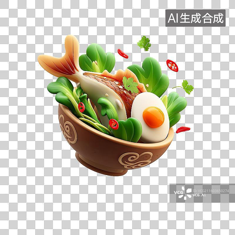 【AI数字艺术】美食菜肴水煮鱼图片素材