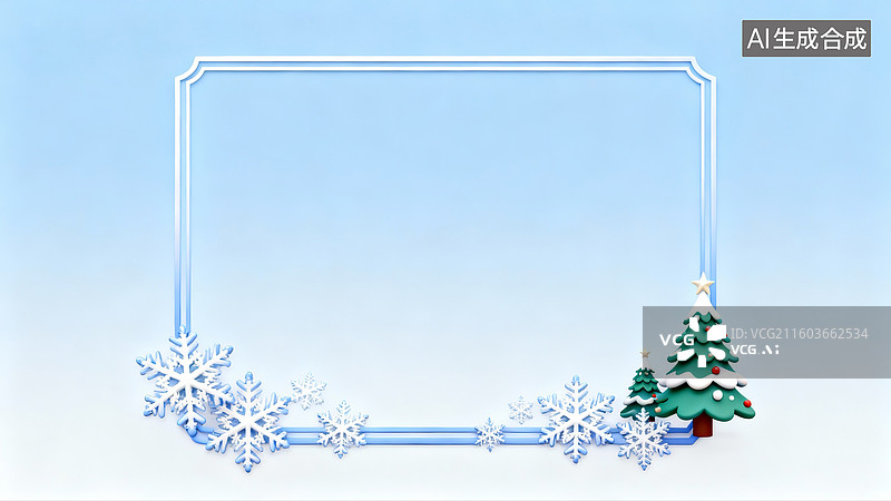 【AI数字艺术】花边框插画背景图片素材