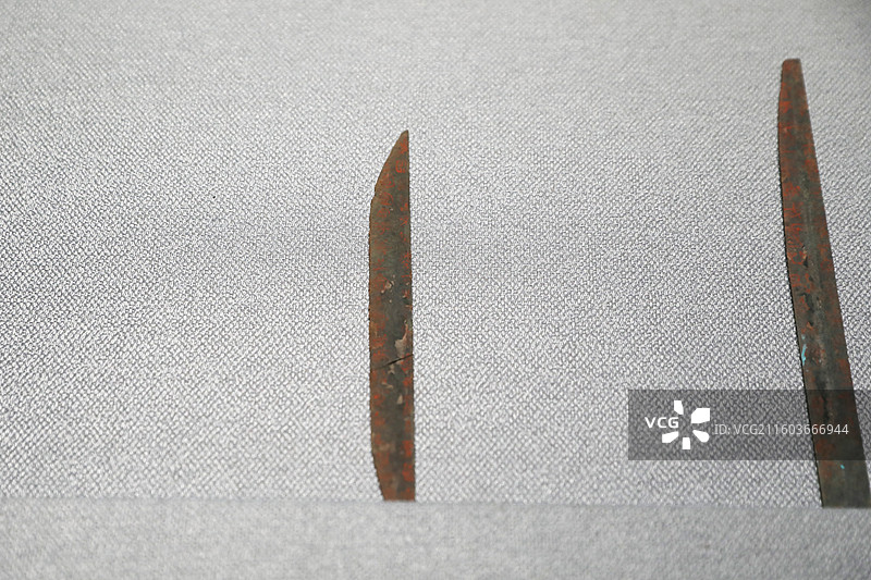 山西省博物馆侯马盟书图片素材