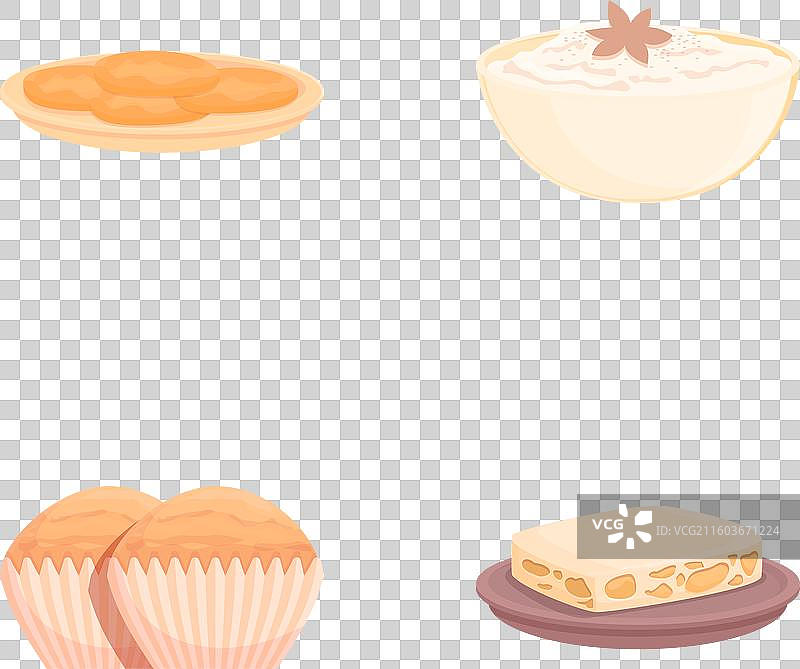 西班牙产品图标集 卡通 美味图片素材