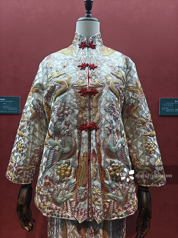 潮州市博物馆-潮绣展厅图片素材