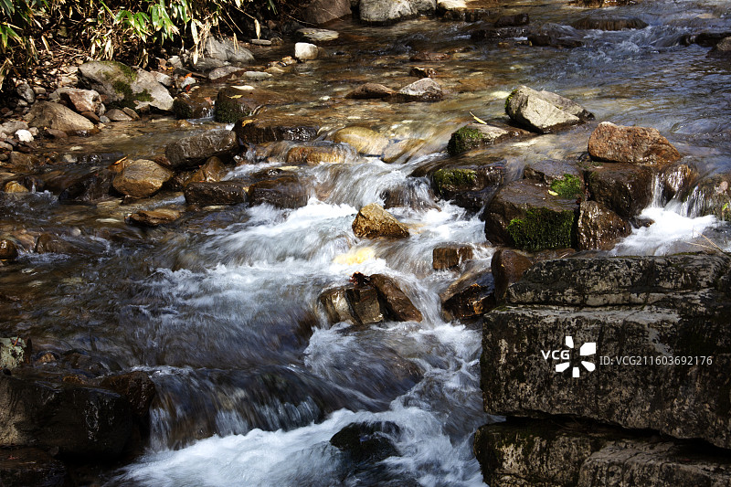 光雾山诺水河世界地质公园米仓山图片素材