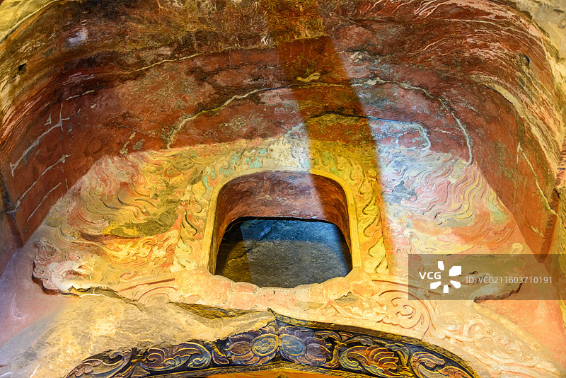 河北邯郸峰峰矿区北响堂山石窟图片素材