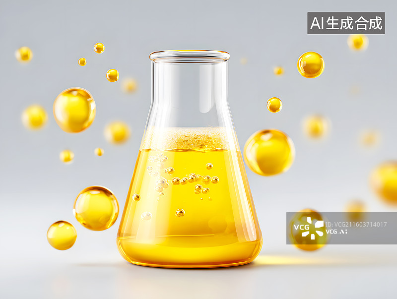 【AI数字艺术】实验器材烧杯图片素材