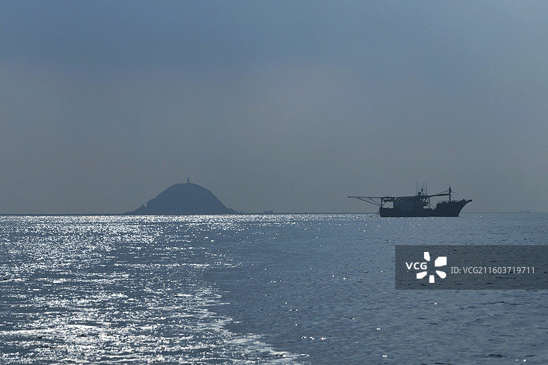 远眺南碇岛 03图片素材