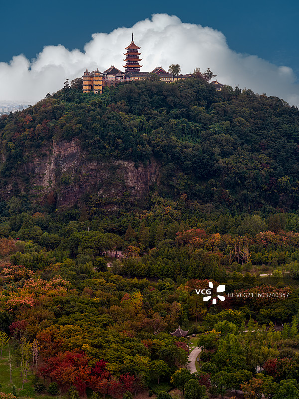江苏南通狼山风景名胜区图片素材