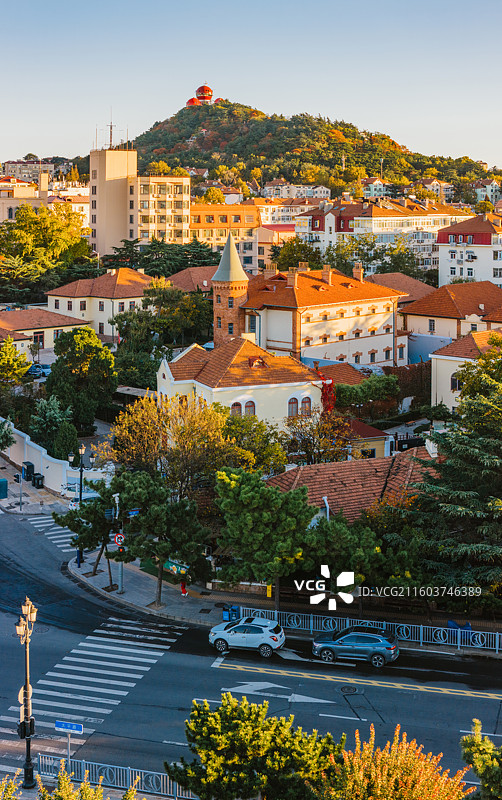 青岛老城区德国监狱旧址图片素材