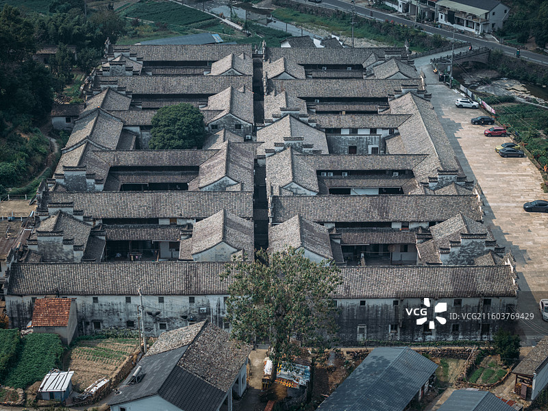 浙江诸暨古村落斯宅村图片素材