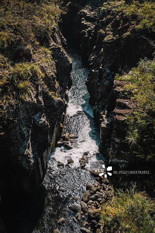 九州高千穗峡谷图片素材