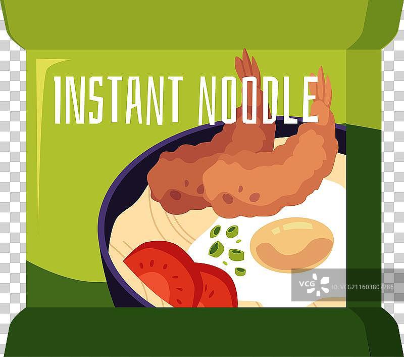 方便面包装袋图标图片素材