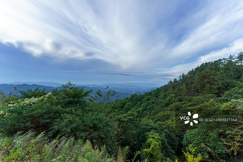 肇庆高要大瑞风车山风光图片素材
