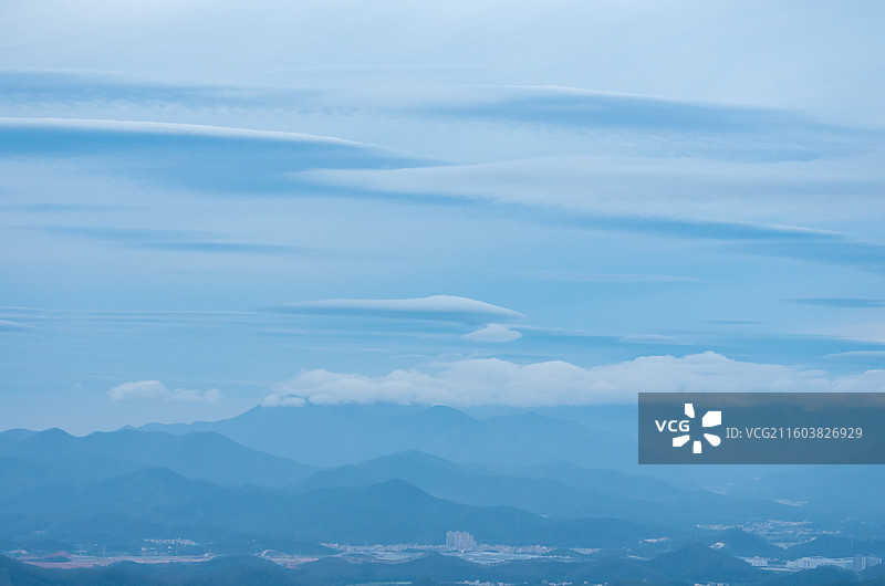 肇庆高要大瑞风车山风光图片素材