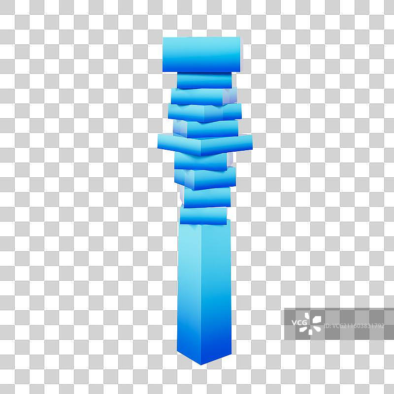 3D渲染的深圳大运会火炬塔深圳城市元素图片素材