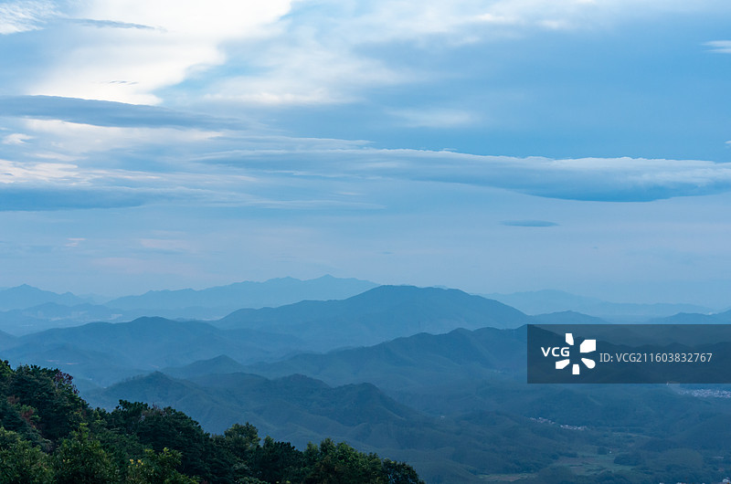 肇庆高要大瑞风车山风光图片素材
