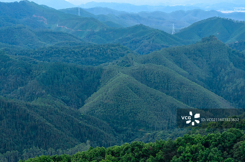 肇庆高要大瑞风车山风光图片素材
