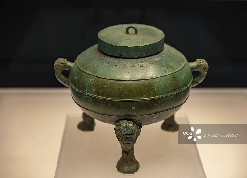 安徽省六安市皖西博物馆馆藏文物图片素材