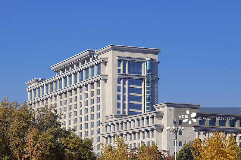 银川市行政中心大楼图片素材