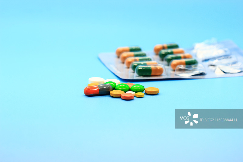药品颗粒处方药西药胶囊创意图片素材