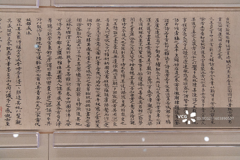 故宫百年展北宋张择端清明上河图卷图片素材