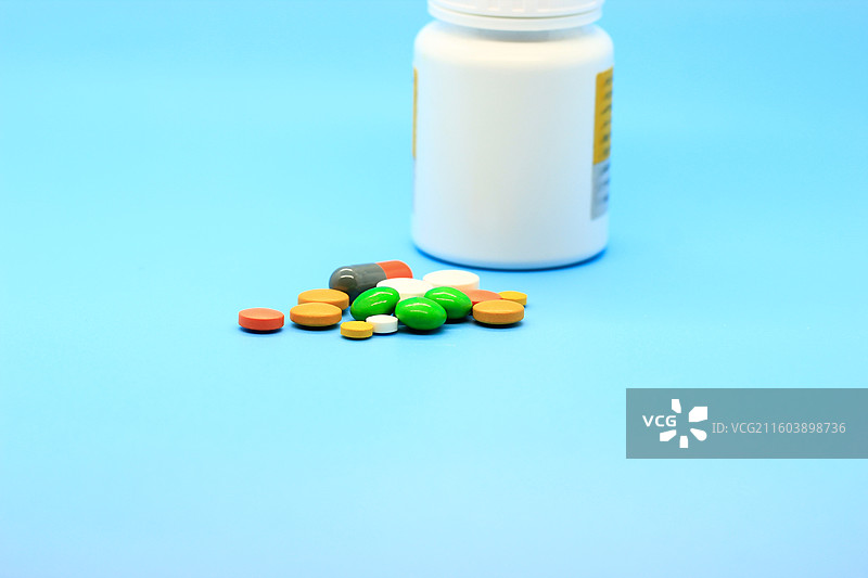 药品颗粒处方药西药胶囊创意图片素材