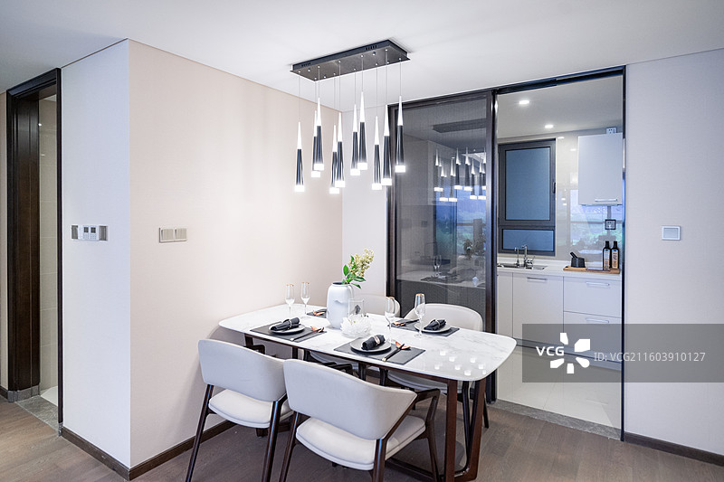 厨房样板间拍摄图片素材