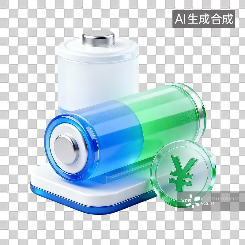 【AI数字艺术】能源环保图标图片素材