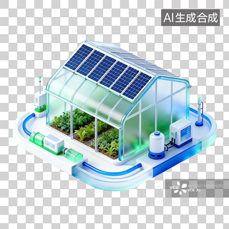 【AI数字艺术】能源环保图标图片素材