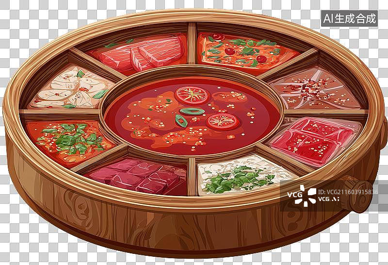 【AI数字艺术】火锅图片素材
