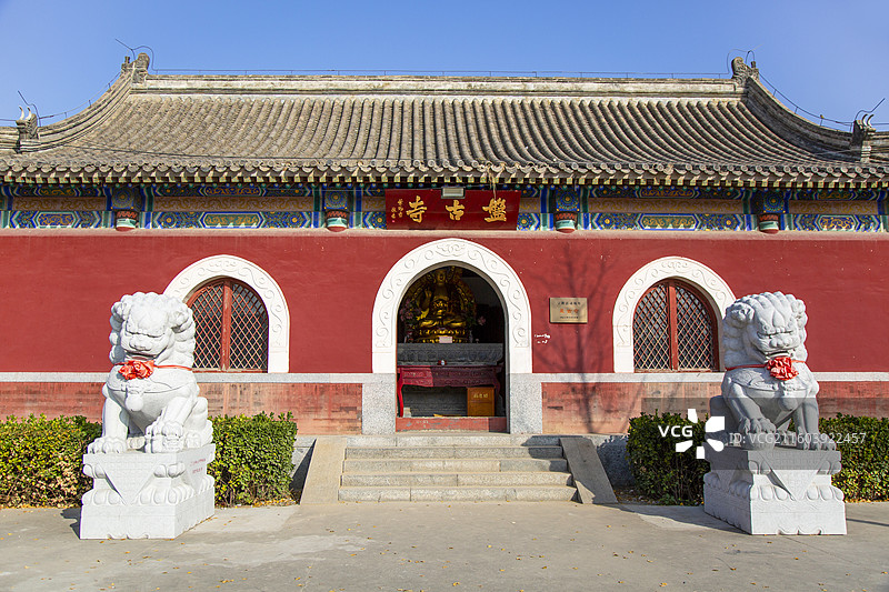 河北青县盘古寺风光图片素材