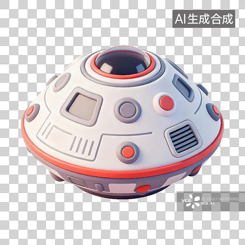 【AI数字艺术】宇宙飞船插画图片素材