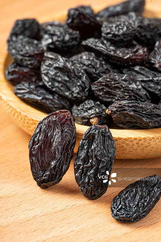 黑加仑葡萄干特写图片素材