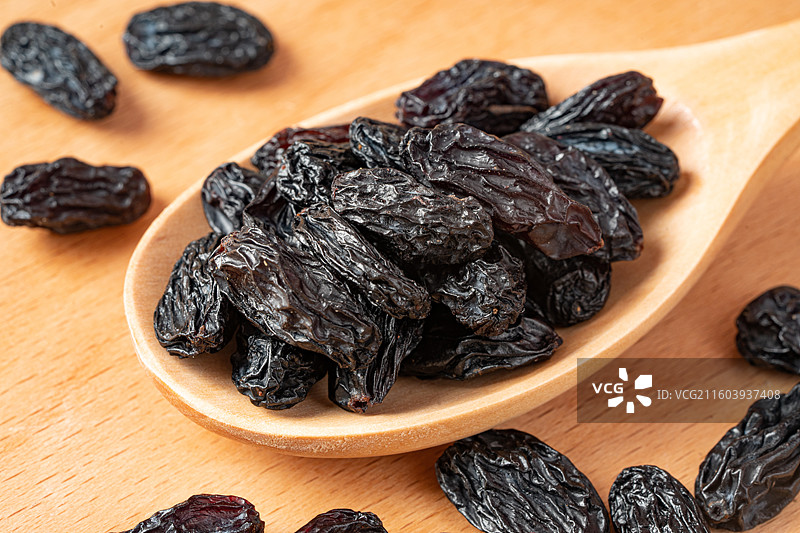 黑加仑葡萄干特写图片素材