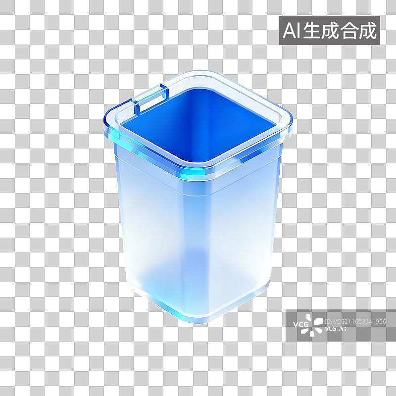 【AI数字艺术】3d磨砂玻璃科技感元素图片素材
