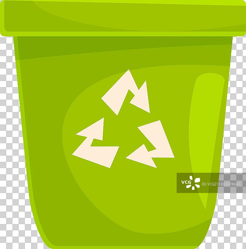 宣传环保的绿色回收箱图片素材