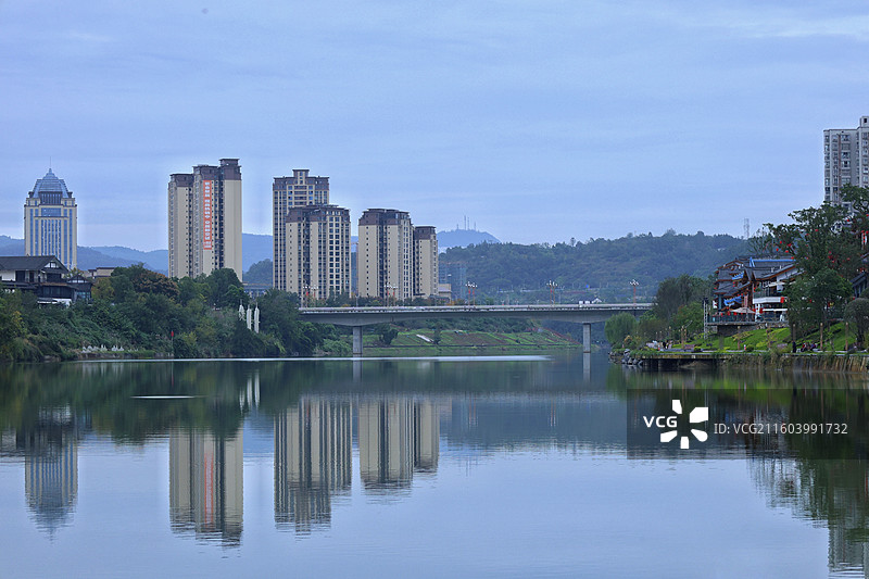 恩阳风光，拍摄于四川省巴中市恩阳区图片素材