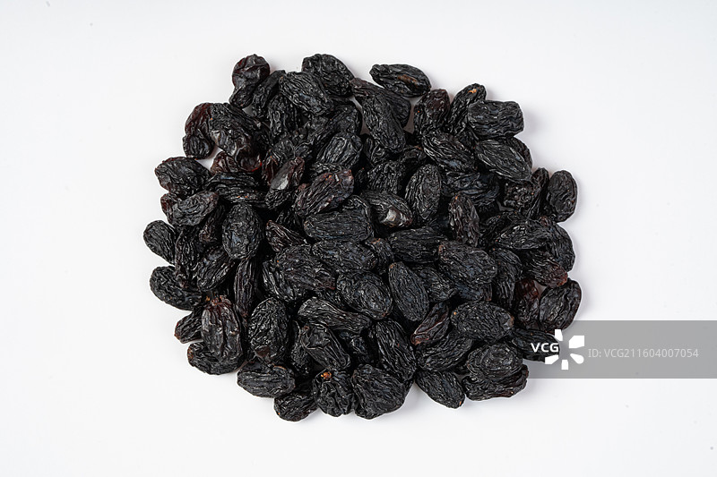 黑加仑葡萄干白底图图片素材
