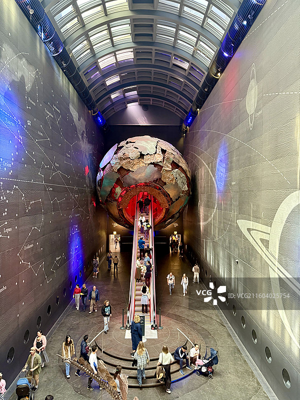 英国伦敦自然历史博物馆内部建筑图片素材